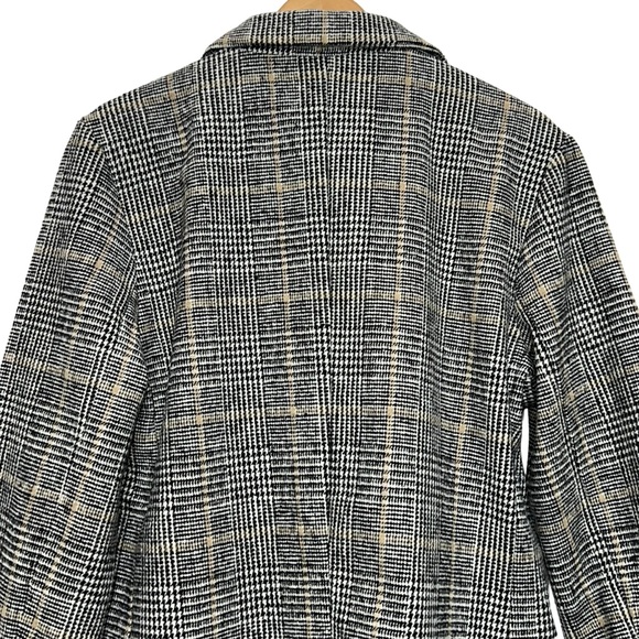 AMERICAN EAGLE Academia Plaid Wool Blend Blazer Jacket Medium - Picture 11 of 16